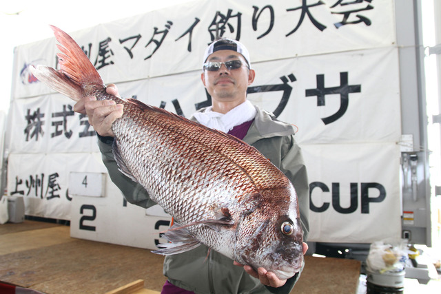 タイラバ部門で巻きまくれ！第9回大原マダイ釣り大会2018上州屋