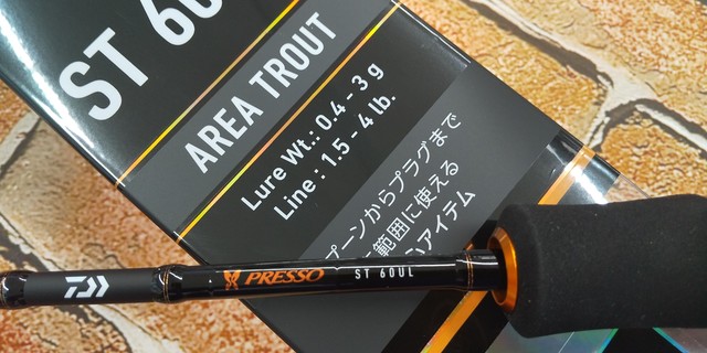 DAIWA PRESSO ST60UL - ロッド