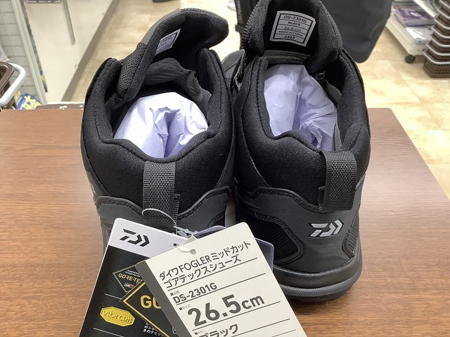 ダイワ DS-2301G FOGLER GORE-TEX ミッドカット グレージュ 27.0cm(qh