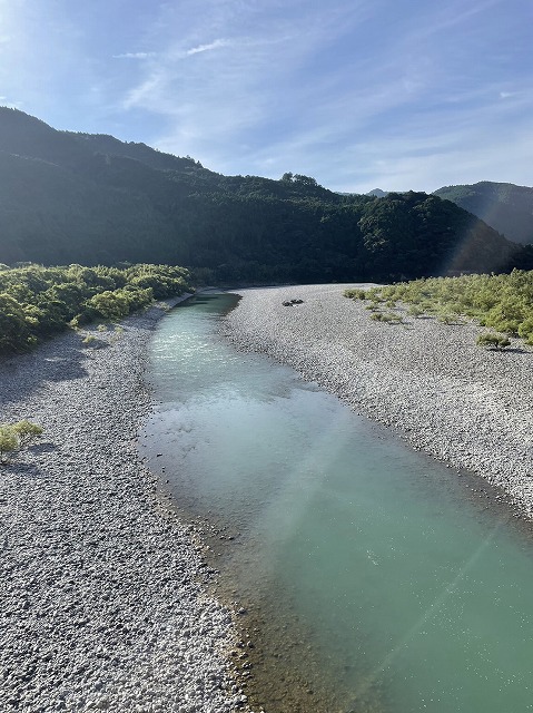 初秋の天竜川 初秋の天竜川