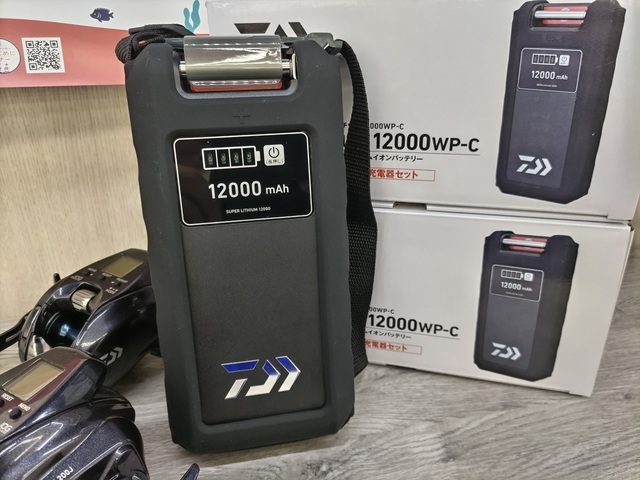 .co.jp: Daiwa Super Lithium 12000WP-C Battery for Electric