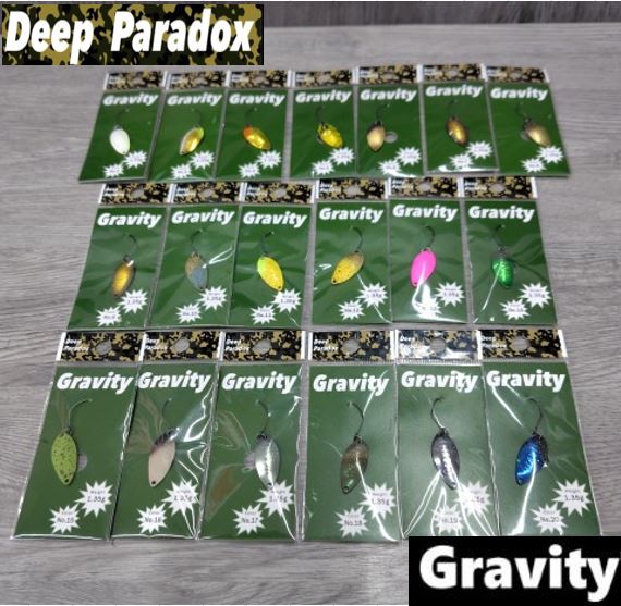 Deep Paradox Gravity1.35 1.65 吉や トップマイスターキャンタ氏New Brand】Gravity1.35g/1.65g