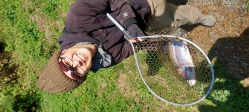 岡部さん最高の笑顔ありがとうございます♪人の魚ってのは内緒にしときますね(^^)