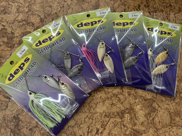 3月新製品 デプス グライドヘッドスピナーベイト3/8oz 5色セット 3月新製品 デプス グライドヘッドスピナーベイト3/8oz 5色セット