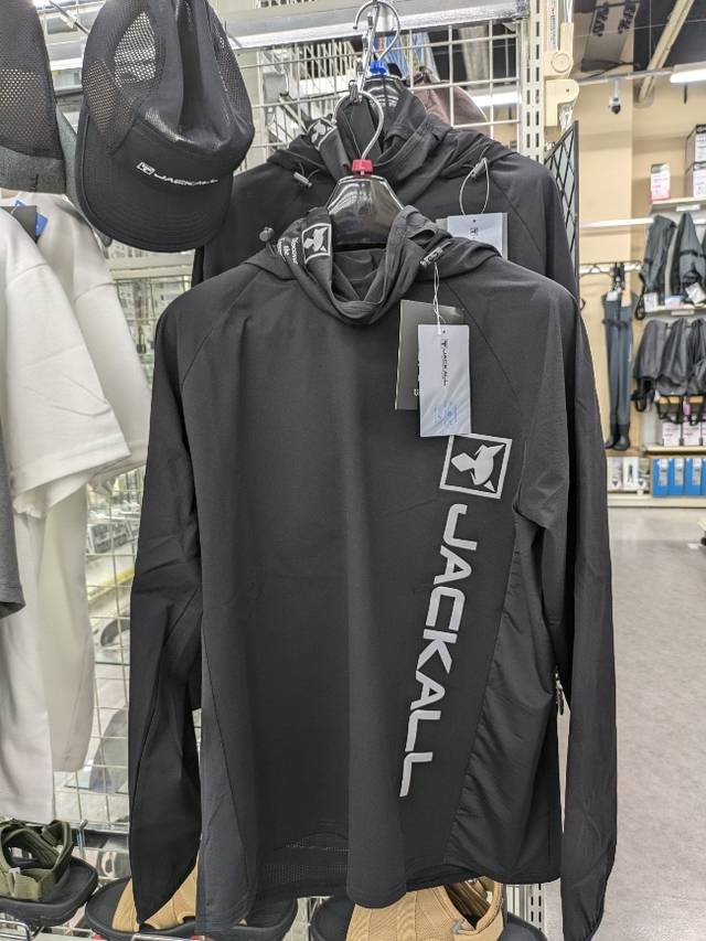 ドライライトフーディ【ジャッカル】　M size グレー ドライライトフーディ【ジャッカル】 M size グレー - メルカリ