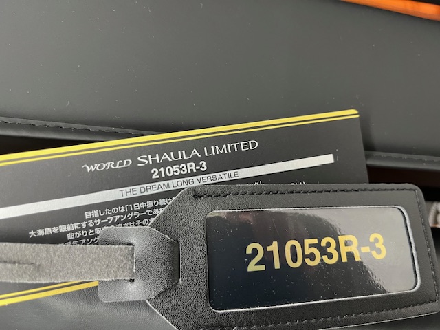 SHIMANO ワールドシャウラリミテッド　21053R-3 シマノ ワールドシャウラ リミテッド 21053R-3 (2025年追加