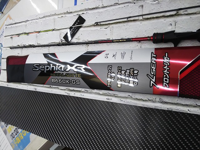 シマノ セフィア XR メタルスッテ B66UK-GS ベイト 22年モデル