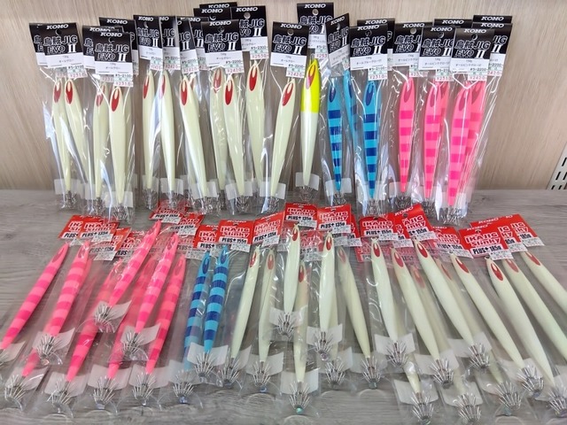 烏賊ジグ エボII 130g 3本 つり具の上州屋 - あなたのフィッシング＆アウトドアライフを