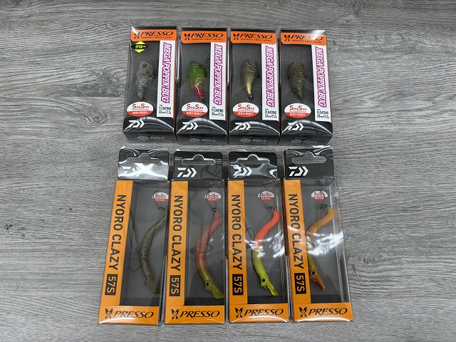 Globeride - 【送料無料】グローブライド プレッソ ニョロクレイジー 新品未使用 コンプセット つり具の上州屋 - あなたのフィッシング＆アウトドアライフを