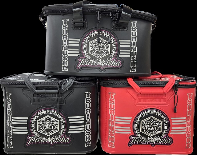 釣武者 MUSHA グローエンブレムバッカン 375 ブラック / 釣具 つり具の