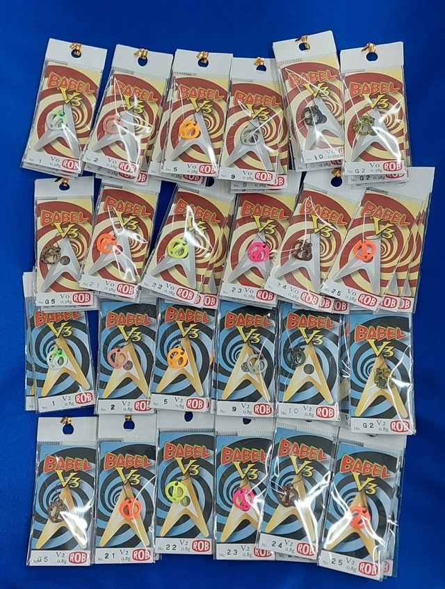 バベル V3　鱒魂　オリカラ ロブルアー バベル V3 オリカラ バベル V3 鱒魂 オリカラ バベル V3 鱒