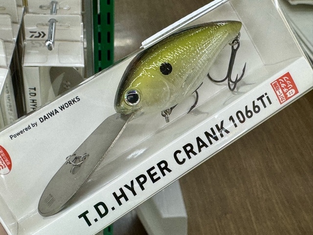 旧ロゴ TD ハイパークランク ti 1064 ダイワ T.Dハイパークランク 1064T-i/1066T-i