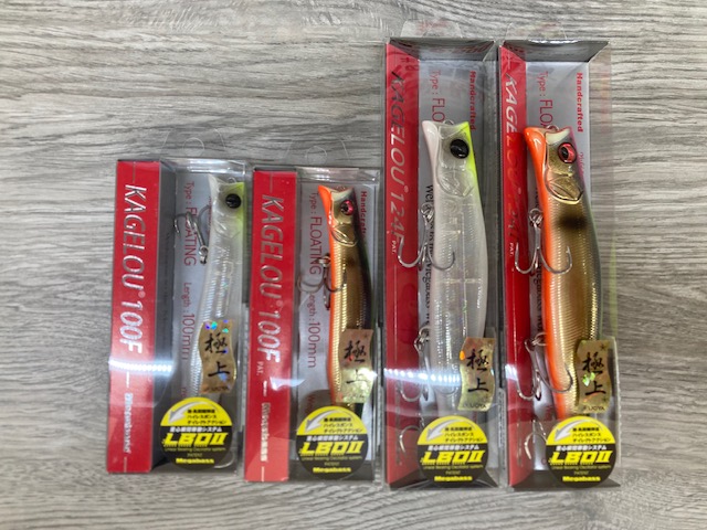 メガバス　カゲロウ　９品セット【最終】 つり具の上州屋 - あなたのフィッシング＆アウトドアライフをサポート