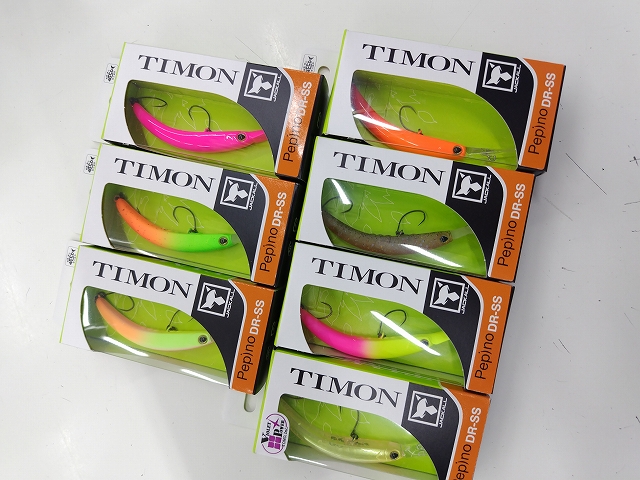 Timon Pepino MR SS DR ７点セット つり具の上州屋 - あなたのフィッシング＆アウトドアライフをサポート