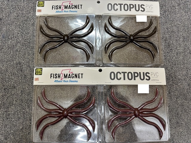 フィッシュマグネット　オクトパス　3点セット フィッシュマグネット オクトパス
