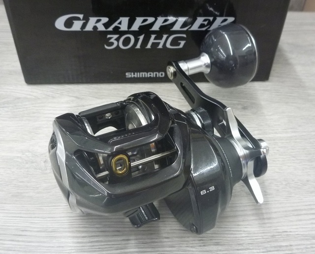 hunters 7/8 グラップラー301hg スタコンハンドル つり具の上州屋 - あなたのフィッシング＆アウトドアライフをサポート