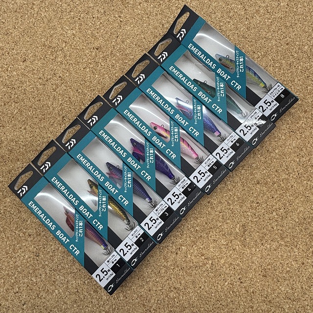 ティップラン　エギ　６本セット　エギゾー、エメラルダスボート つり具の上州屋 - あなたのフィッシング＆アウトドアライフをサポート